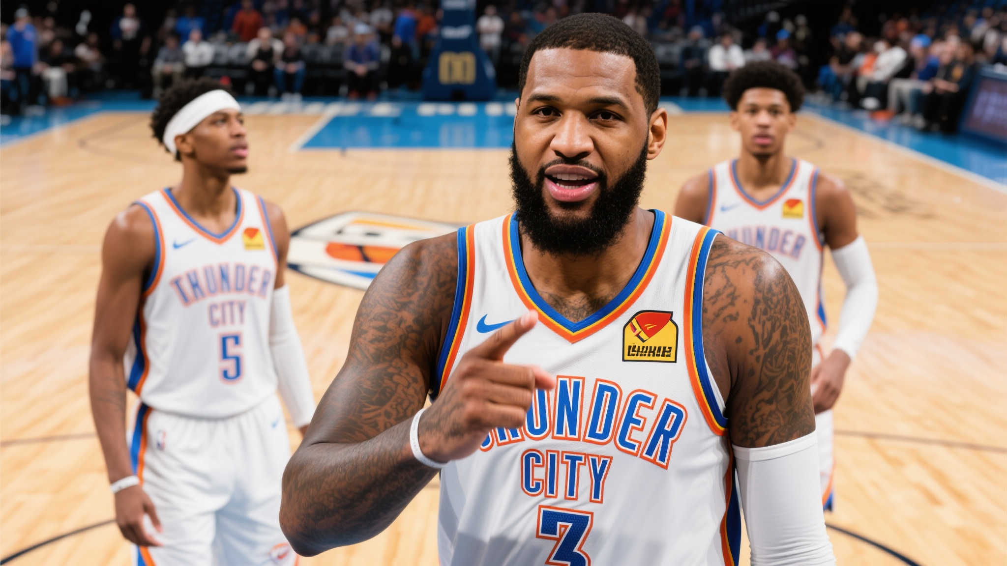 在过去几年里，NBA球队俄克拉荷马城雷霆队经历了阵